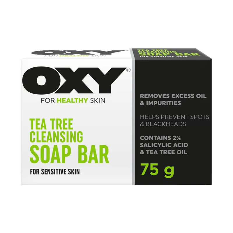 OXY CLEANSING BAR TEA TREE 75G