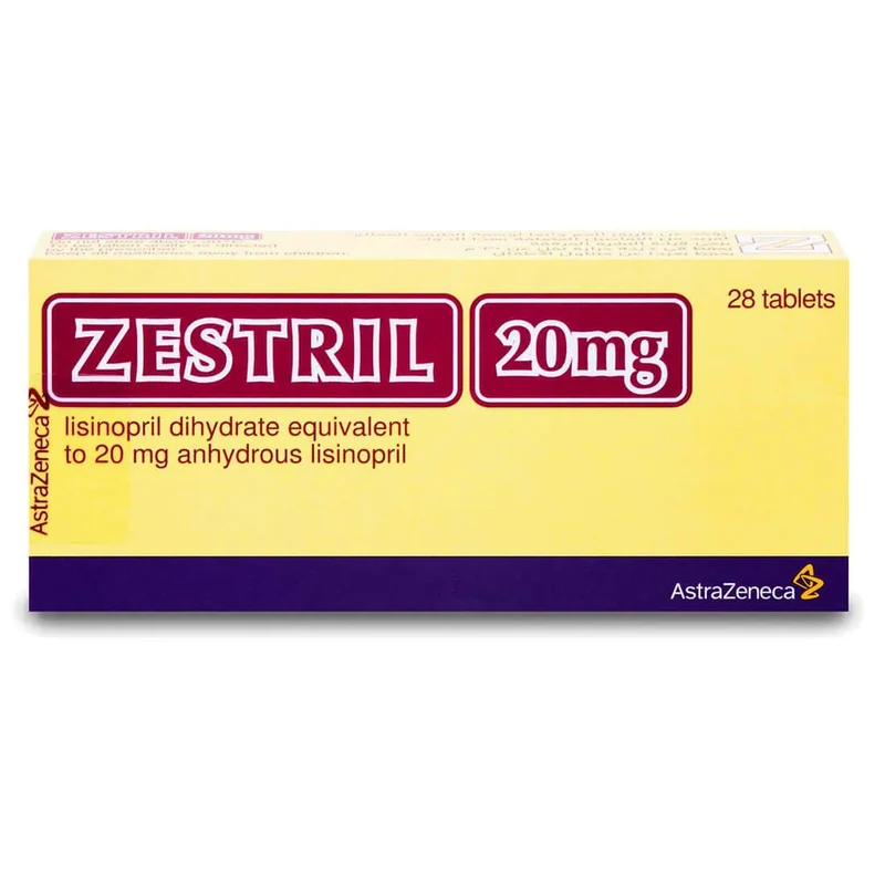 ZESTRIL 20MG TABS 1X1 LISINOPR