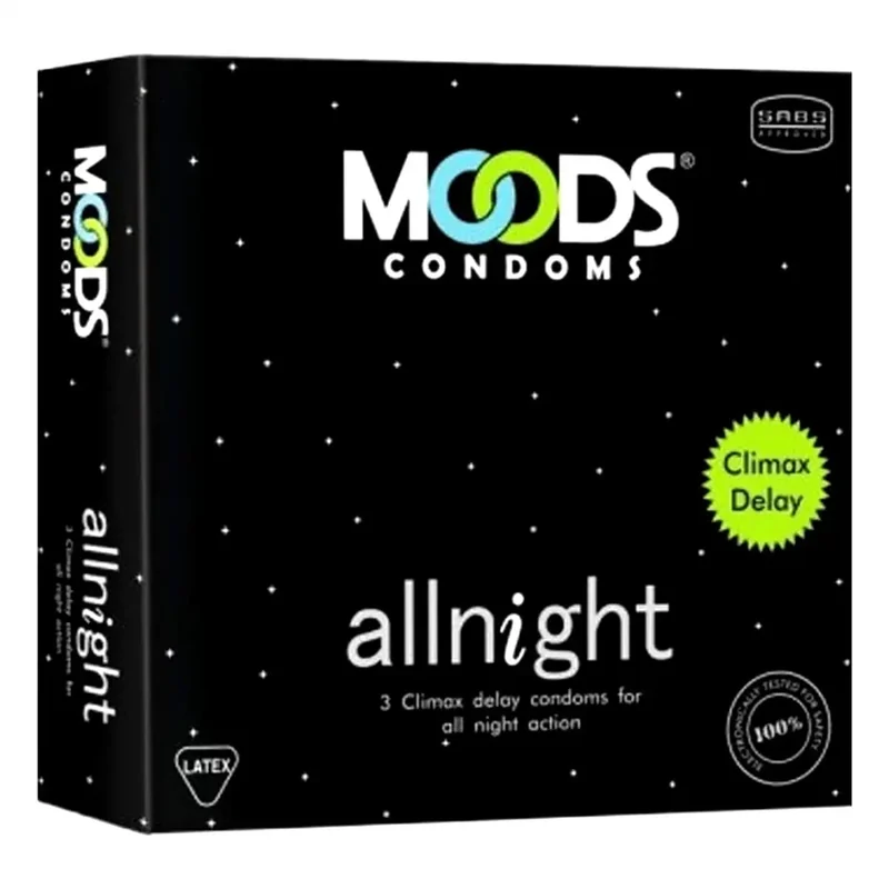 MOODS CONDOMS ALLNIGHT 3S