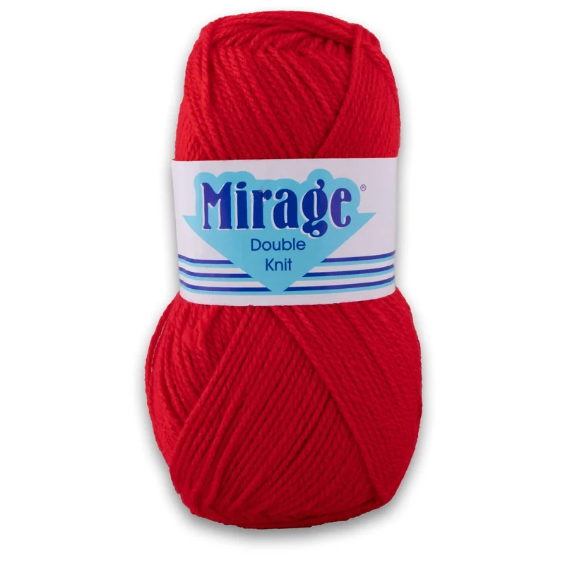 WOOL MIRAGE RED 100G