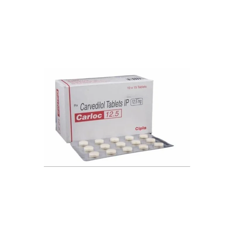 CARLOC 12.5MG CARVEDILOL 30TAB