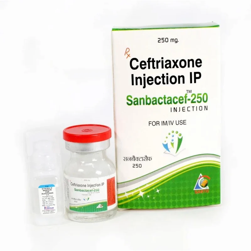INJ CEFTRIAXONE 250MG SANAXONE