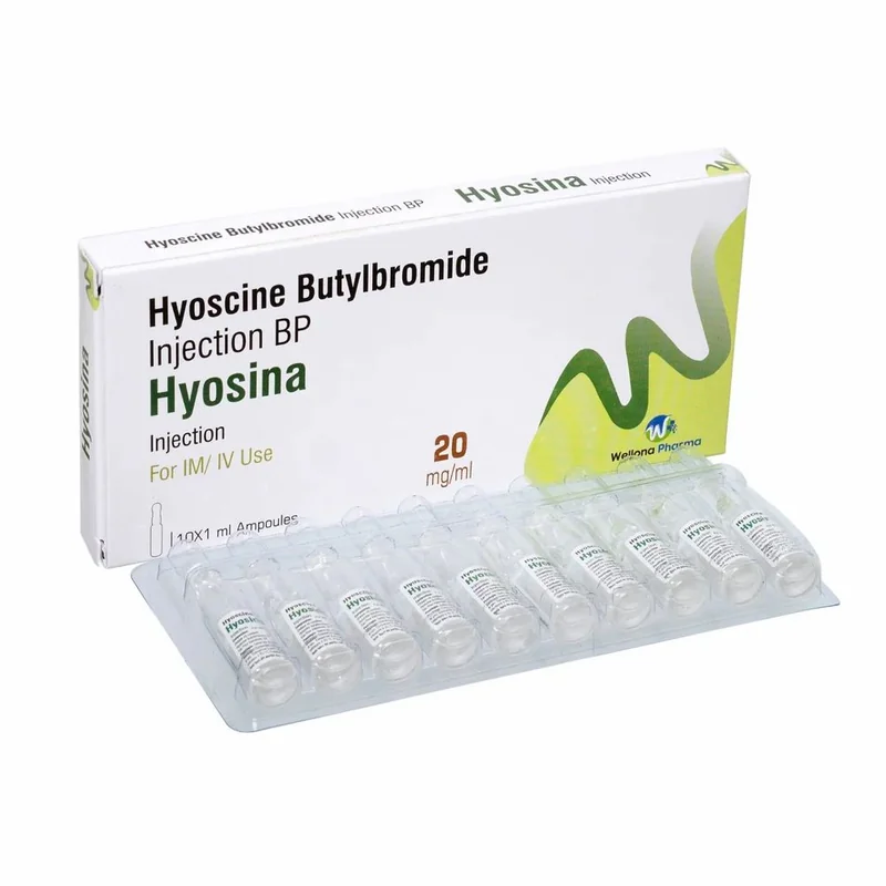 INJ HYOSCINE BUTYLBROMIDE20MG