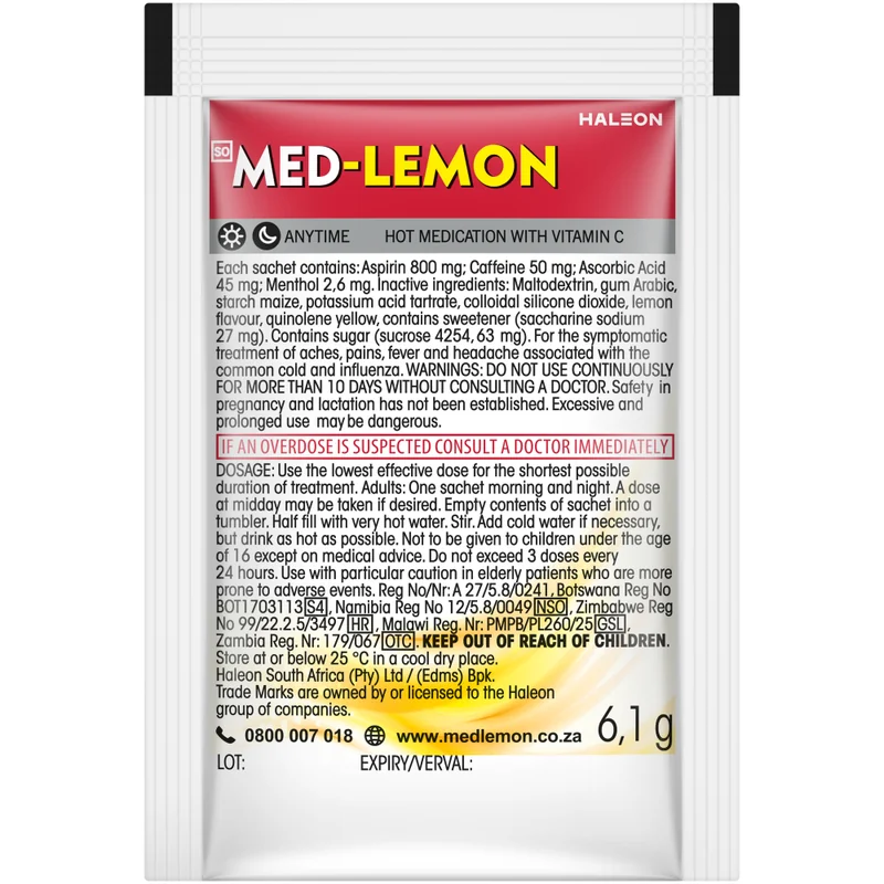 MED-LEMON SACT CHER/MEN 5.8G