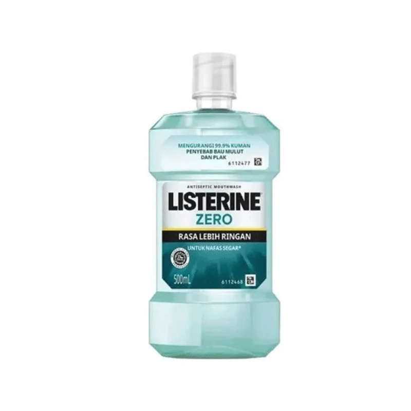 LISTERINE ZERO M/WASH MINT500M