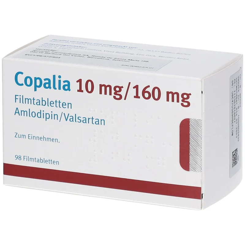 CO-COPALIA 1X1 10MG/160MG/12.5