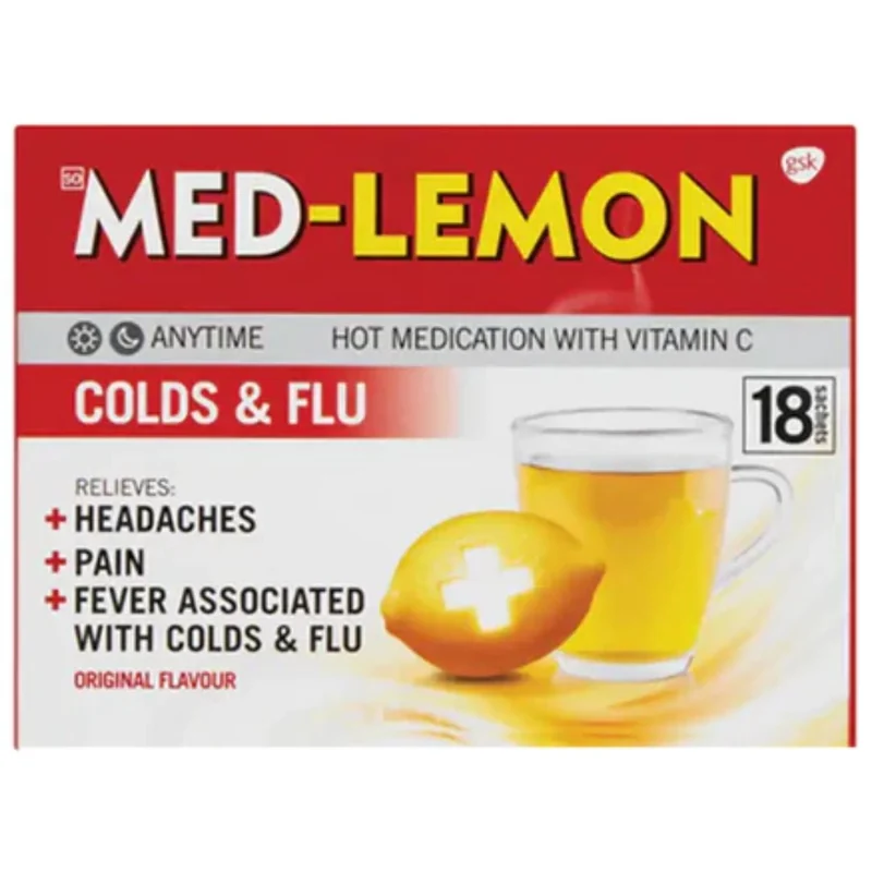 MED LEMON REG/VITC 18S