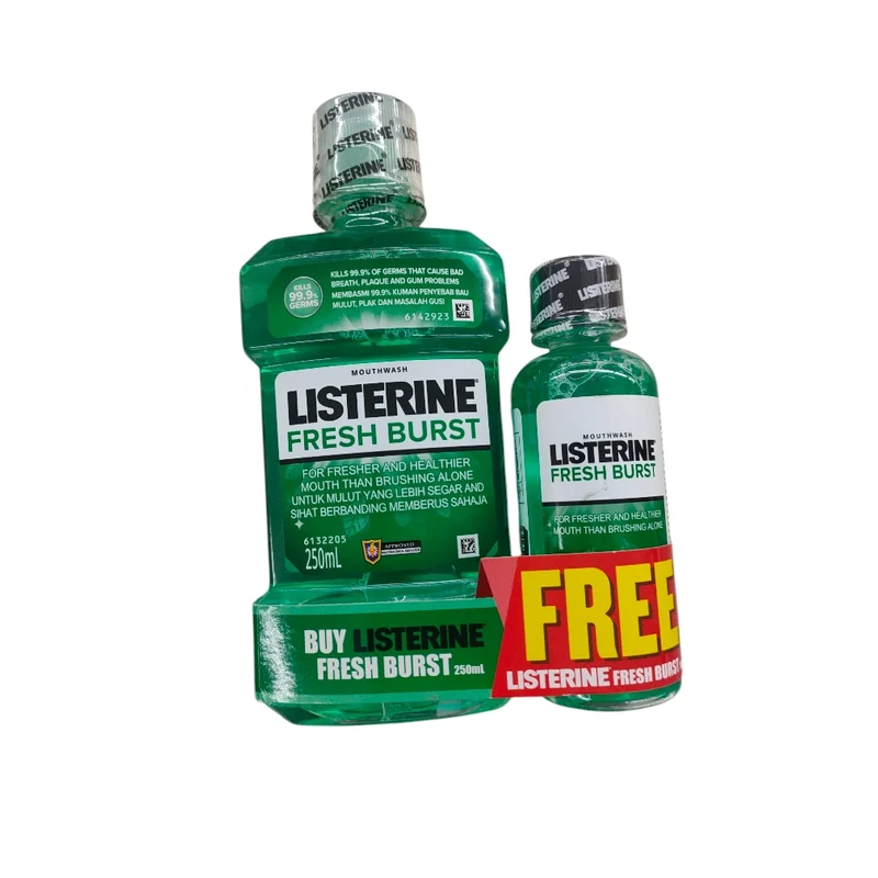 LISTERINE M/WASH 250ML F/BURST