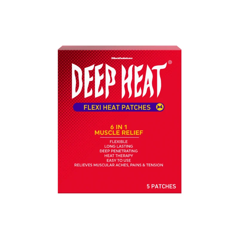 DEEP HEAT PATCHES 5'S