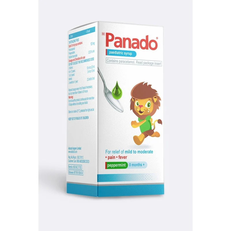 PANADO SYRUP 50ML PEPPERMINT