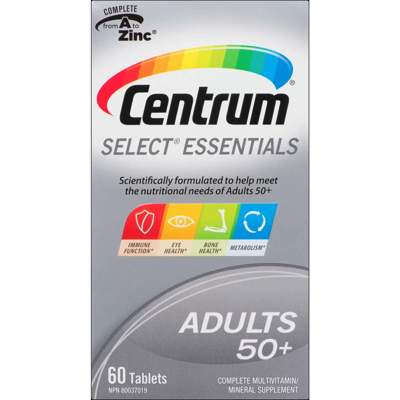 CENTRUM SELECT 50+ 60S TABS