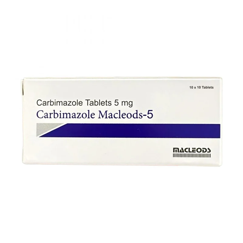 CARBIMAZOLE 5MG 1X1 100'S