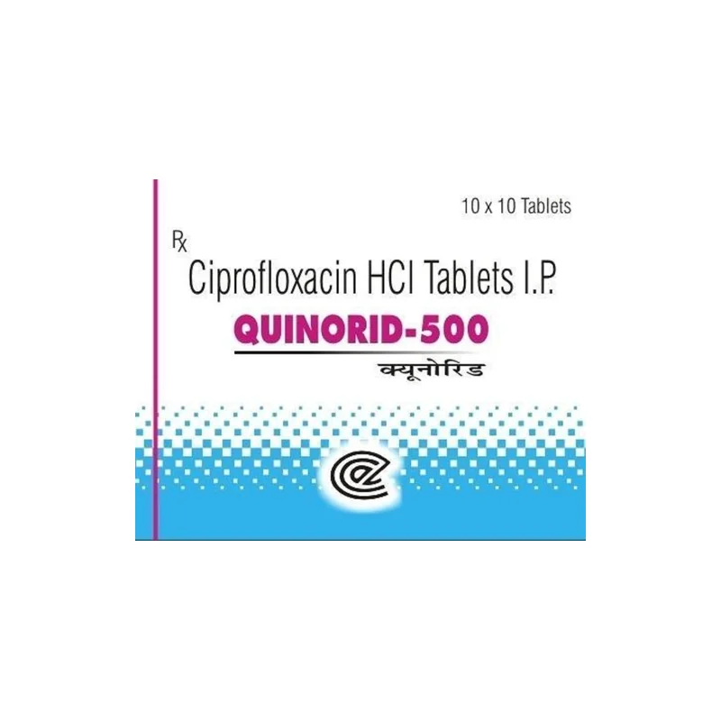 QUINTOR 500MG TAB CIPROFLOXACI