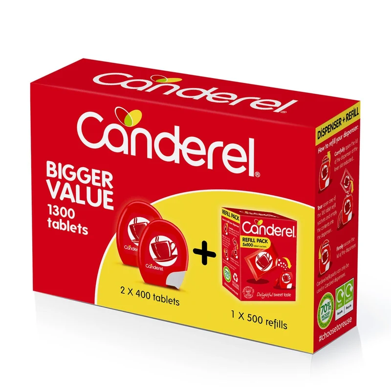 CANDEREL TABS 500S+100VAP PACK