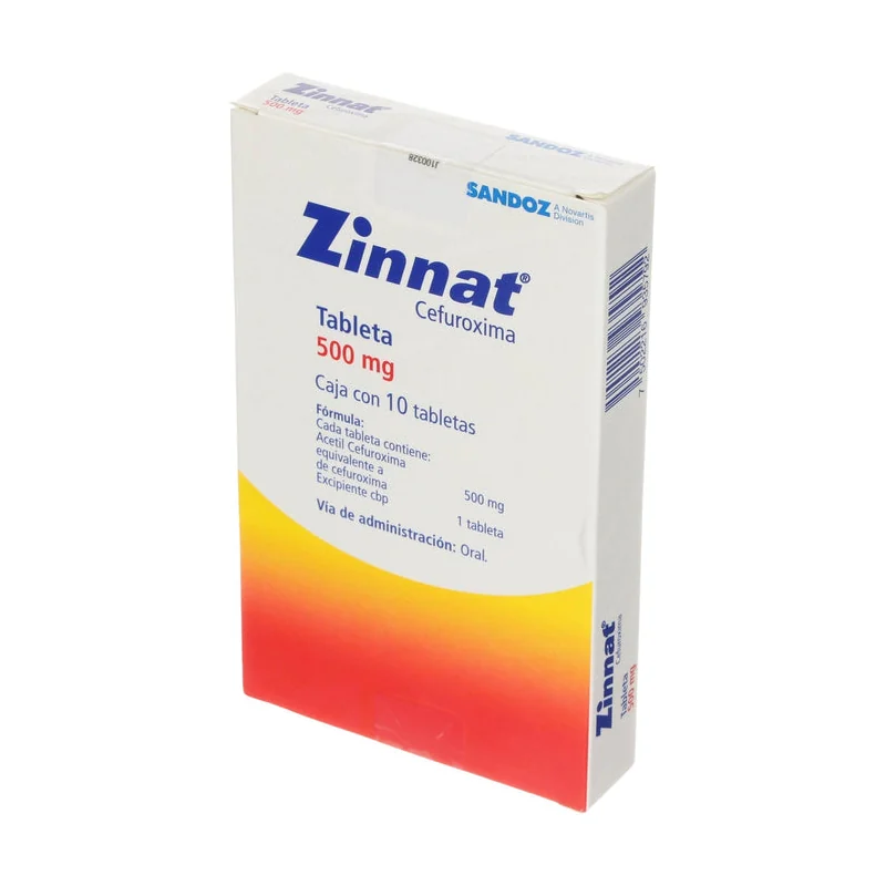 ZINNAT CEFUROXIME 500MG 10'S