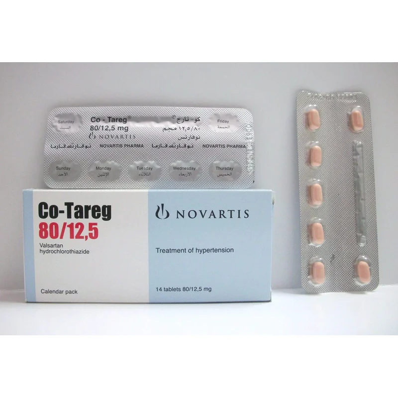 CO-TAREG 80MG/12.5MG 1X1